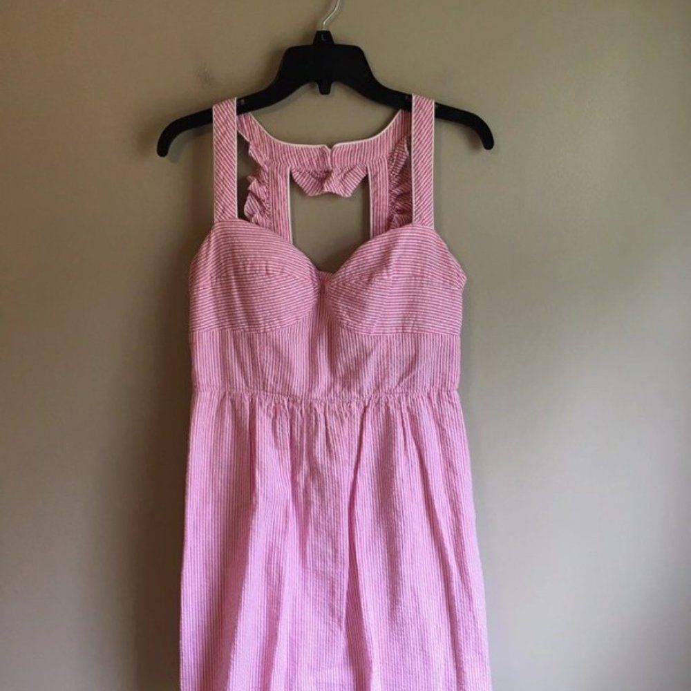Southern Frock‎ size 6 pink and white dress